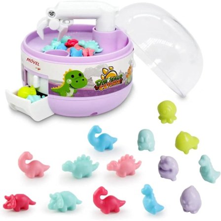 Pojk- och flickklo-maskiner, miniklo-maskiner för dinosaurieleksaker, vridna ägg, roliga semestergåvor, nya