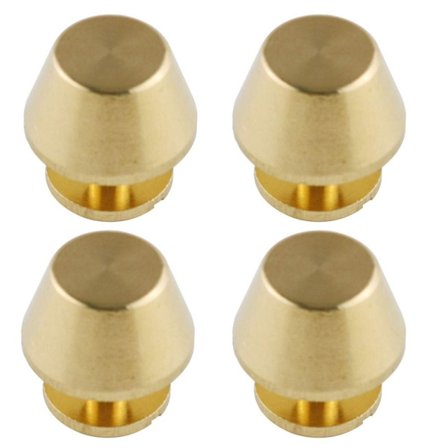 10 sett Purse Feet Handbag Feet Skru tilbake Nagler