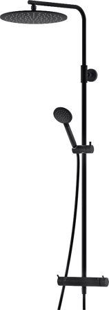 Mora INXX II Takduschset 160 c/c, matt svart, Badrum
