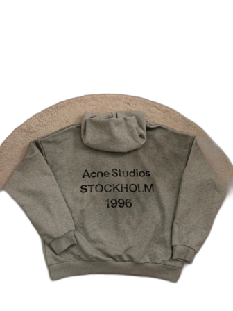 Acne Studios Stockholm 1996 Hoodie – grå