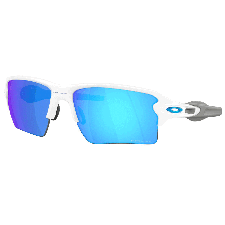 Oakley Flak 2.0 XXL Polished White Prizm Sapphire