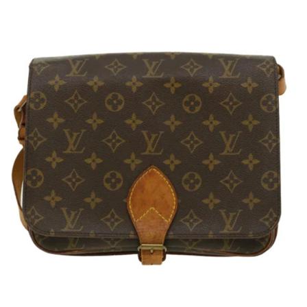 Louis Vuitton Vintage, Pre-owned Canvas Cartouchiere Bruin, Dames, Maat:ONE Size