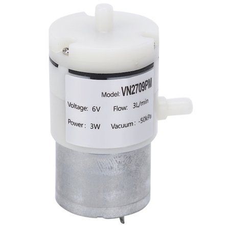 3st DC 6V Membranpump 3L/min Mikro Tyst Vakuumpump Maskin
