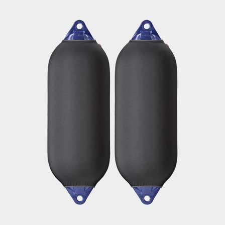 Ochrana na válcový fendr Castro, 125 cm x Ø27 cm (Castro/Polyform F7), černá, 2 kusy