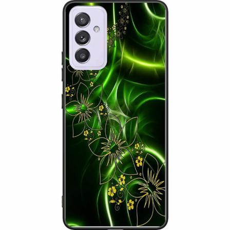 Samsung Galaxy A82 5g Svart Skal Blommor