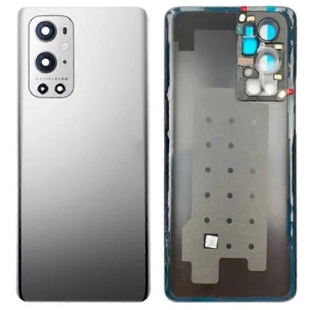 Til OnePlus 9 Pro 5G OEM Batteri Hus Cover Reparationsdel + Kameralinse Cover - Grøn