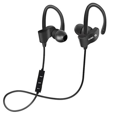 Born Pretty Sports Wireless 4.1 Bluetooth Headset Löpning Stereo Musik Universal Mini Dual-in öronproppar Öronhängande Öronkrokar Hörlurar Hifi
