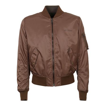 Valentino, Camouflage Nylon Jacket Beige, Heren, Maat:XS