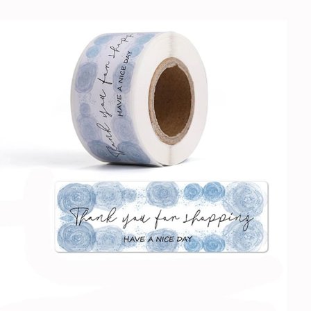 120 st/rulle tack-sigillklistermärken Hälsningsetiketter 4 4