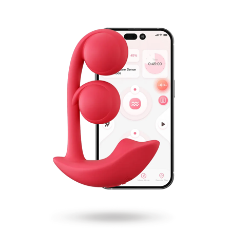 Melody Twin Balls Clit & G-Spot Vibrator - Vuxen.se - Vibrator