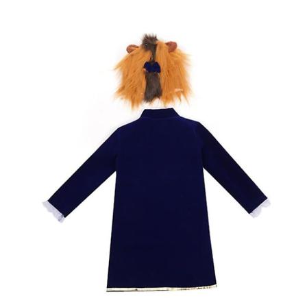 Beauty Beast Cosplay Kostym Halloween 140 Cm
