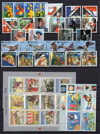 Gibraltar - Årgang 2000 - Postfrisk