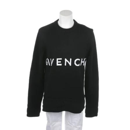Givenchy Pre-owned, Pre-owned Cotton outerwear Zwart, Heren, Maat:M