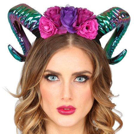 Hårbøyle med Horn og Roser