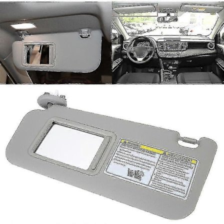 Vasen aurinkosuoja kuljettajan istuimelle, 74320-42501-b2, Rav4 2006-2009, harmaa