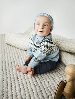 Strikkeoppskrift Kofte og lue - Dale Garn