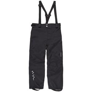 Isbjörn Of Sweden Black Hurricane Kids Shell Pants 122/128 cm - Bottoms - 122/128 cm - Black