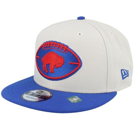 New Era - Buffalo Bills NFL24 Sideline His 9FIFTY Stone/Royal Snapback Snapback Beige Cap - NFL @ Hatstore