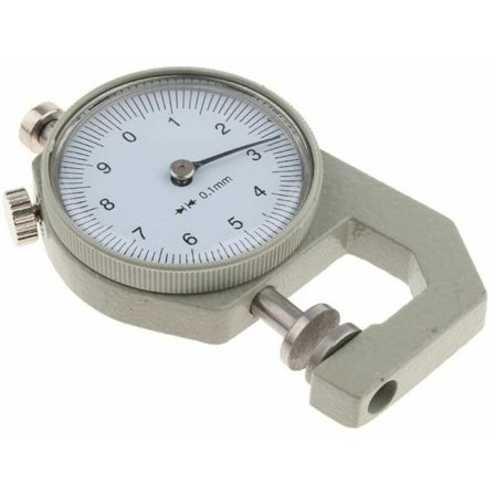Tjockleksmätare för fickan - 0-10 mm avläsning 0,1 mm plan, 1 st