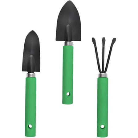 3-delad trädgårdsredskapsuppsättning Barn Trädgårdsredskap Barn Trädgårdsredskap Suckulent Planteringsverktyg Bonsai Verktygssats Mikro Kit 