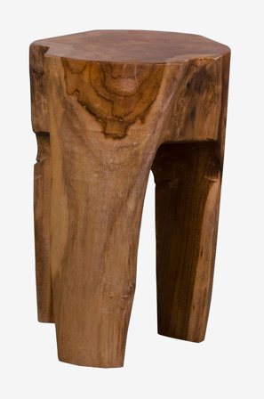 House Nordic - Pall Rose Teak - Brun - Barstolar & pallar - Från Homeroom