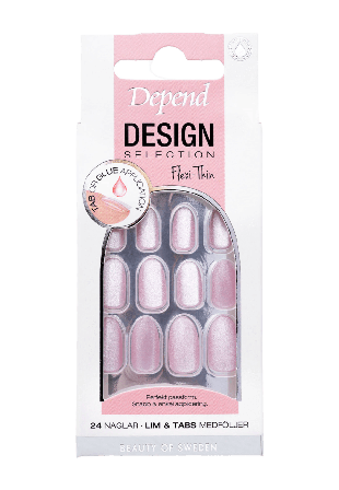 Depend DESIGN SELECTION LADY STARDUST OVAL Nagellack Unisex 1ST