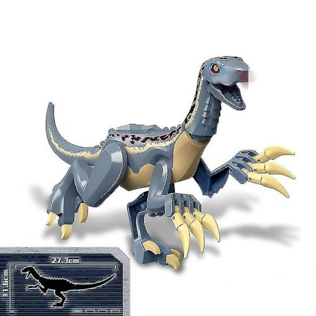 1 stk Jurassic Stor Dinosaur Byggeklosser T-rex Quetzalcoatlus Spinosaurus Actionfigurer Barnleker