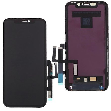 LCD-näyttö ja kosketuspaneeli iPhone 11 6.1" -puhelimelle (TFT-tekniikka, ilman rautaa)