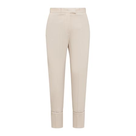 Simona Corsellini - Kostymbyxor - Beige - Dam - Storlek: S, Dam, Storlek: S