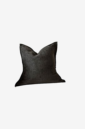 Zelected by Houze - Pudebetræk IMANISoft Black 50x50 - Sort - Pyntepuder & pudebetræk - Fra Homeroom