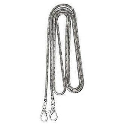 Hopeinen olkalaukku, crossbody-laukku, ketjuhihna, laukkutarvikkeet 120cm (hopea)