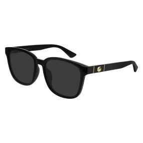 Gucci -Aurinkolasit - Black Rectangular - Gucci GG0637SK 001 5618
