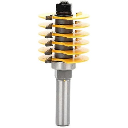 WJTG 6-finger skjøtefres 1/2, reversibelt skjøtefresesett med lager, skjøtefres (1/2 tomme)