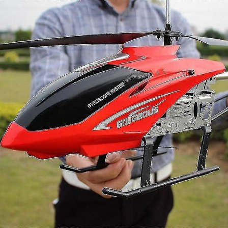 3.5 kanals 80 cm Ekstra Stor Fjernstyret Flyvemaskine, Crash-Resistent Fjernstyret Udendørs Flyvemaskine Heliko