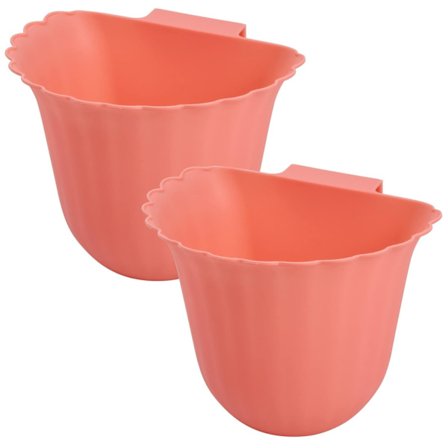 Hengende søppelbøtte, 2 stk hengende søppelskap for kjøkken, skrivebord, hengende søppelbøtte i minikjøkken, arrangør uten lokk (hvit)