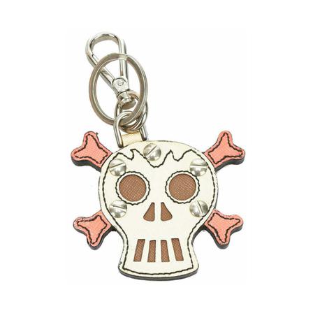 Prada Vintage, Pre-owned Keychain Beige, Dames, Maat:ONE Size
