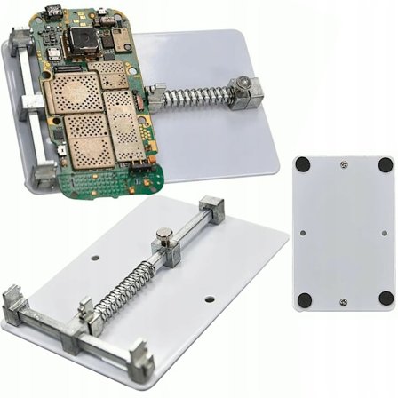 Metall Monteringsholder for Lodding av PCB TE-7 – Solid Grep med Fjær | Varmebestandig | Perfekt for Småelektronikk