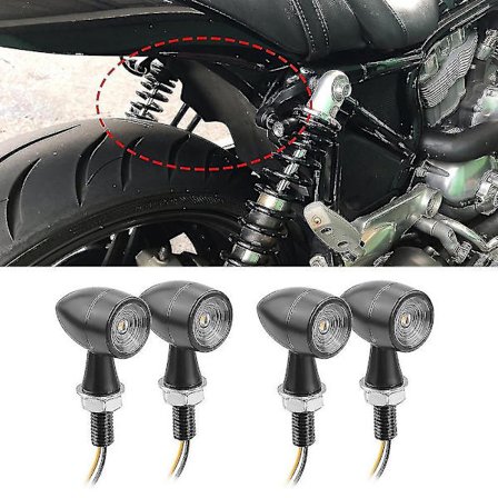 4 st Mini LED-blinkers för motorcykel