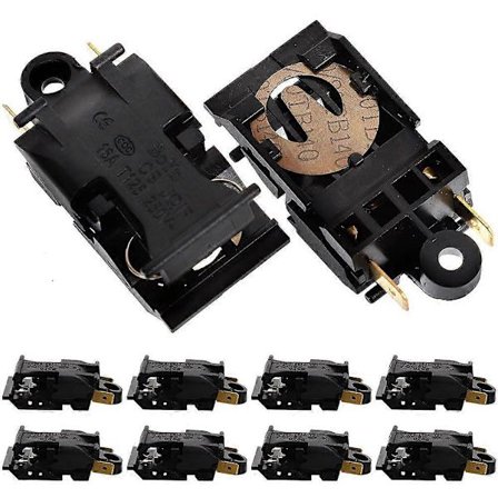 10 stk. Termostatkontakt Elkedel Automatisk Kontakt Temperaturkontakt til Vandkedel[D]