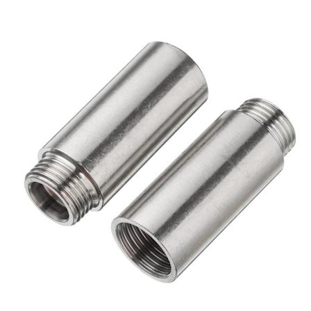 2 st duschhuvudsförlängningsarm 2 tum