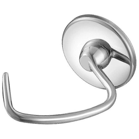 Deigkrok i rustfritt stål for KitchenAid 4,5-5 kvart Tilt Head Stand Mixer, reservedeler brød kroker