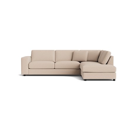 Oasis hjørnesofa, højrevendt - Montreal Beige - 271x213x79 - Sofa, hjørnesofa