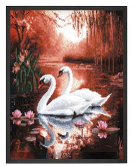 Diamond painting Svaner - Art City