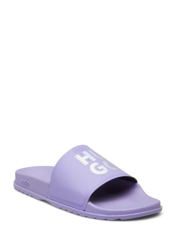 Match_It_Slid_Rblgh Shoes Summer Shoes Pool Sliders Lilla HUGO*Betinget Tilbud