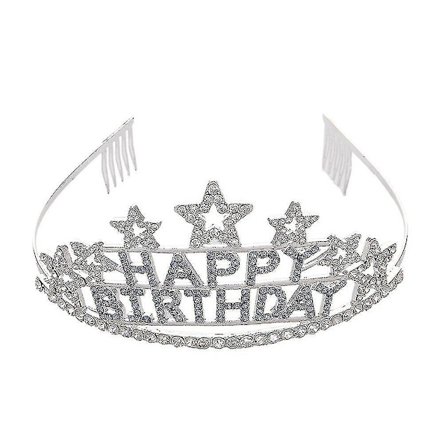 Morsiamen Kruunu Pääpanta Onnellinen Syntymäpäiväjuhlan Tiara