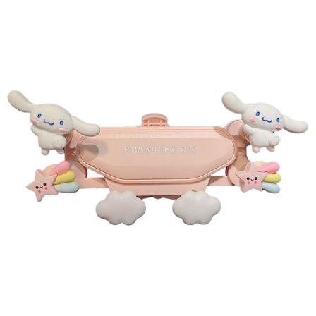 Sød telefonholder stødsikker støjsvag fleksibel komfortabel touch universel navigation telefonholder passer til IOS 4 til 7in Pink Dog