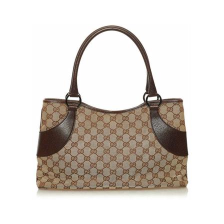 Gucci Vintage, Pre-owned Handbags Bruin, Dames, Maat:ONE Size,Canvas