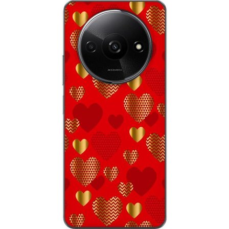 Yhteensopiva Puhelinkuori Xiaomi Xiaomi Redmi A3 GoldenHearts