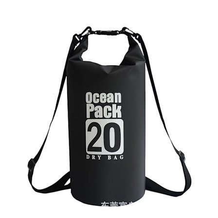 Vedenpitävä kelluva kuivapussi 20l, rullattava säkki pitää varusteet kuivina