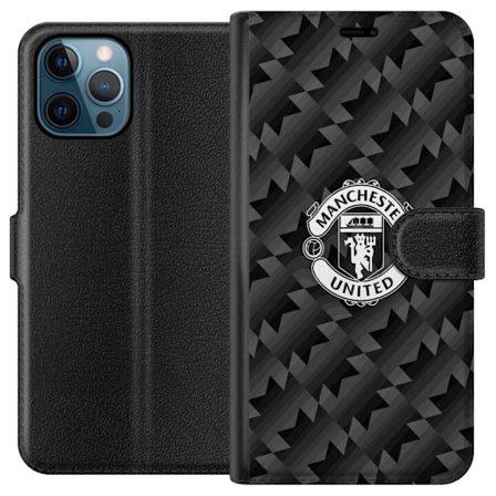 Kompatibelt Plånboksfodral till Apple Apple iPhone 12 Pro Manchester United FC